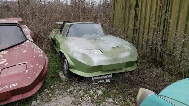 В Болгарии обнаружили заброшенные мелкосерийные спорткары из 80-х