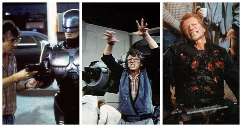 33 года фильму "Робокоп": кадры с площадки съёмок блокбастера