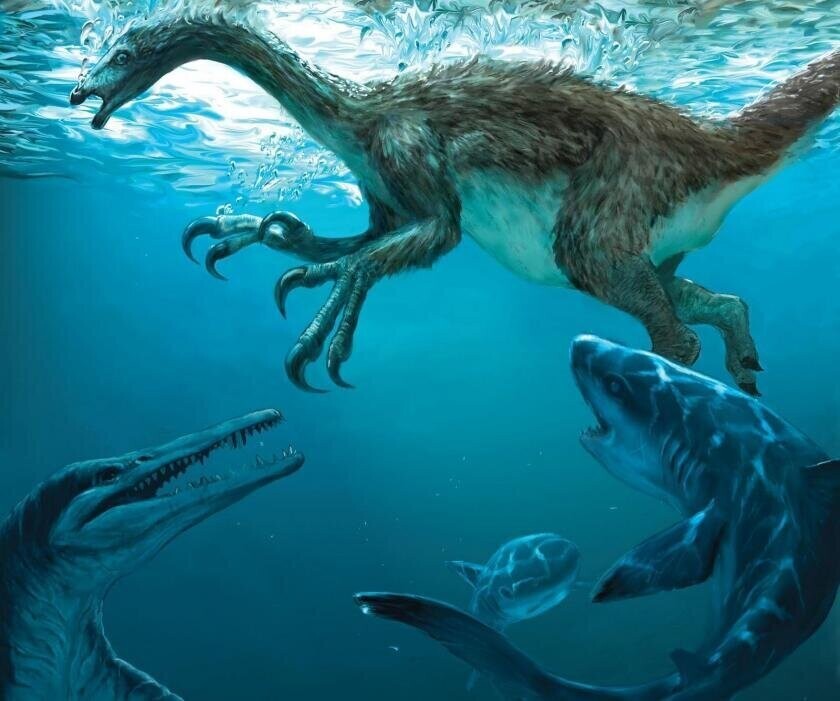 Нотроних: Динозавр-ленивец с руками-ножницами пускал на нитки деревья и хищников