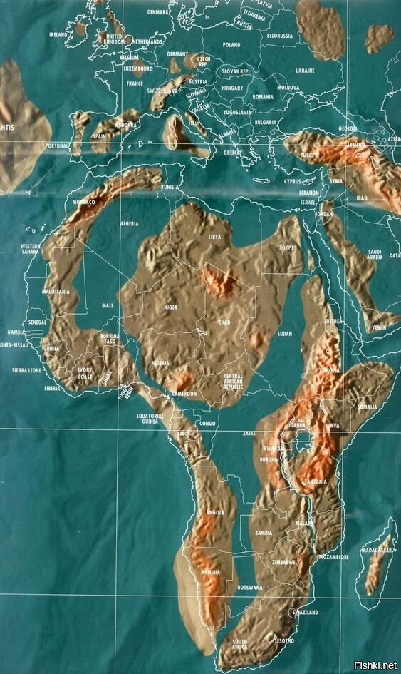 Гипотетические карты конца света  