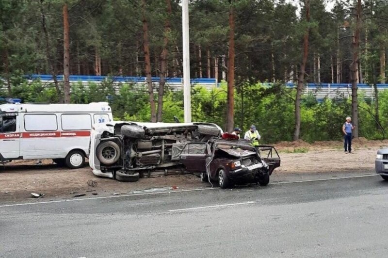 Авария дня. Серьёзное ДТП в Первомайском районе Новосибирска