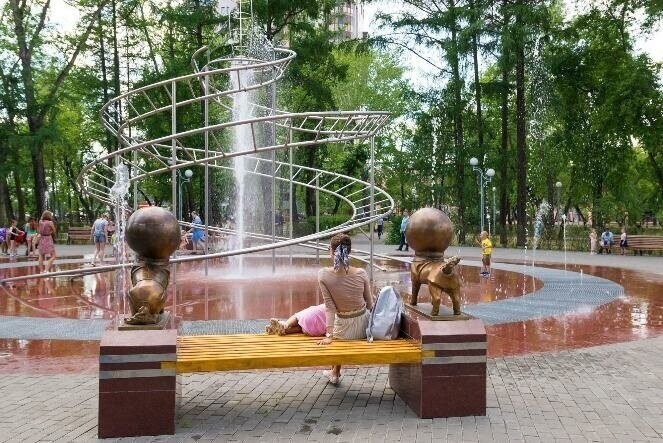 Парк имени Терешковой в Челябинске открыли после реконструкции