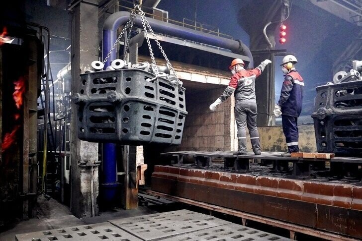 На благовещенском заводе «ОМК» ввели в строй новую термическую печь