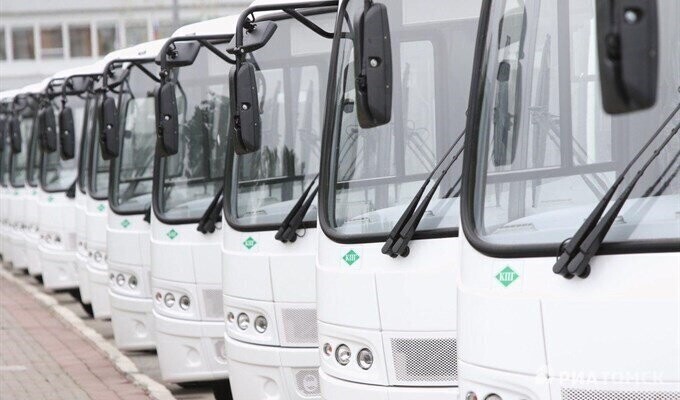 Томские власти закупили 83 автобуса для межмуниципальных перевозок 