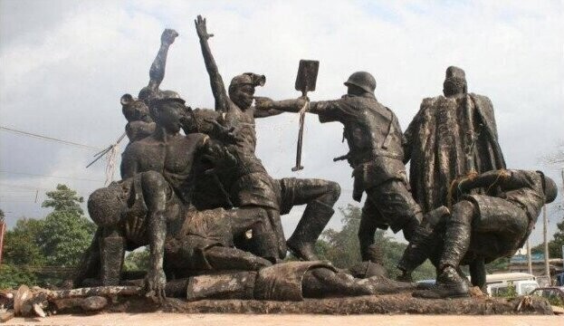 21. Восточная Нигерия, угольный город Энугу. 18 ноября 1949 году британское правительство убило 21 шахтера, посмевших поднять восстание