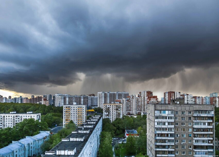 Тут по телеку показывали про очередной апокалипсис погодный вчера в Москве