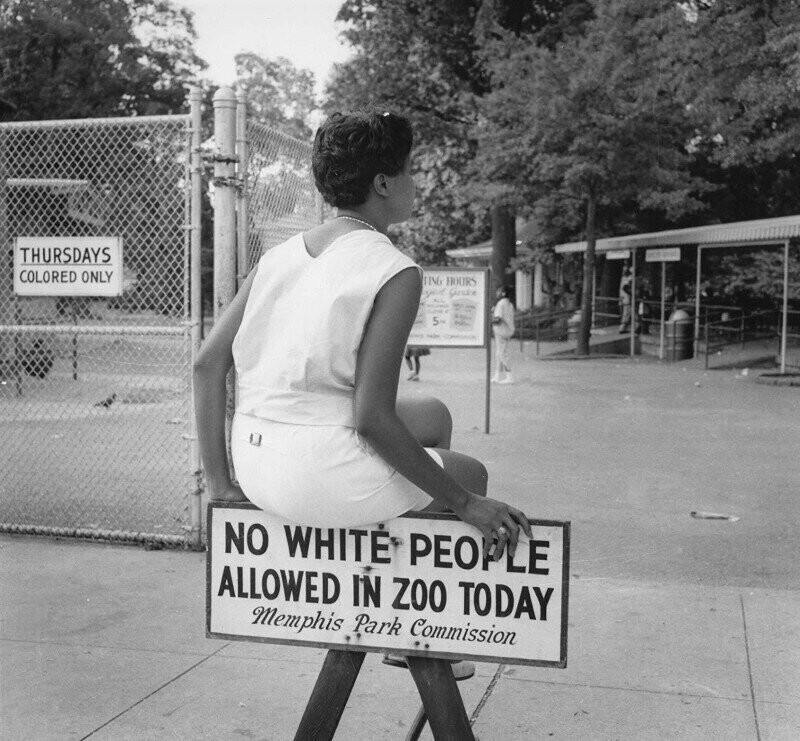 Сегрегация в Мемфисском зоопарке, 1958