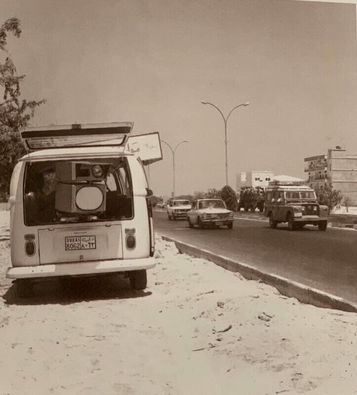 Скоростная камера в Дубаях. 1980-е