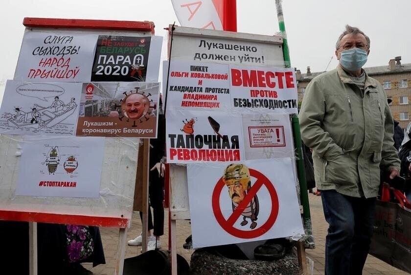 В Белоруссии прошла волна протестов против предстоящих выборов