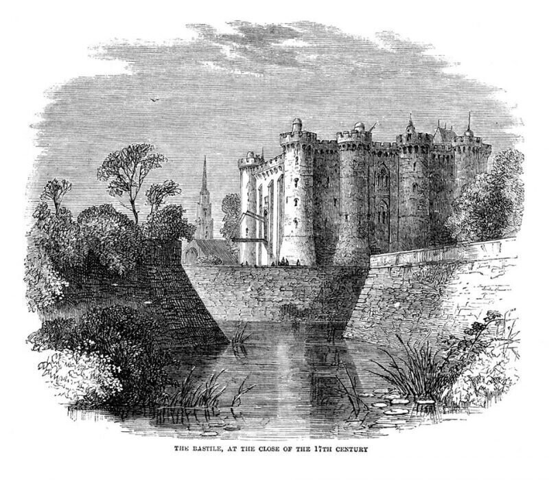 Бастилия в XVII веке