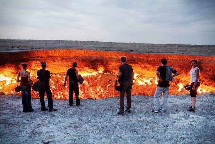 "Врата ада" Туркменистан