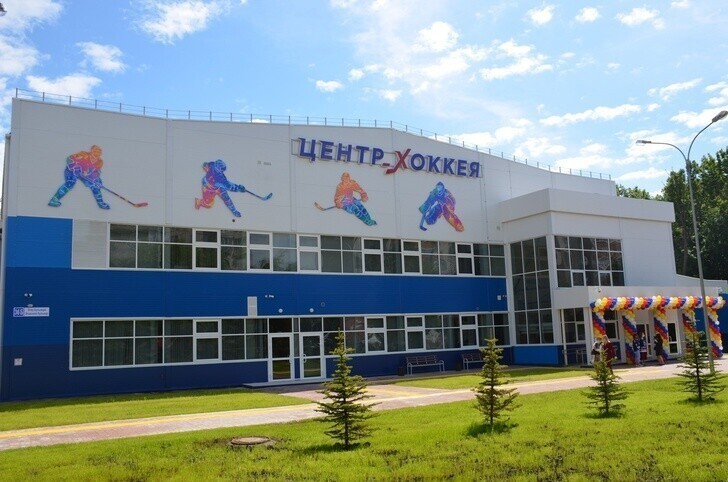 Построенный по нацпроекту хоккейный центр открылся в Чебоксарах