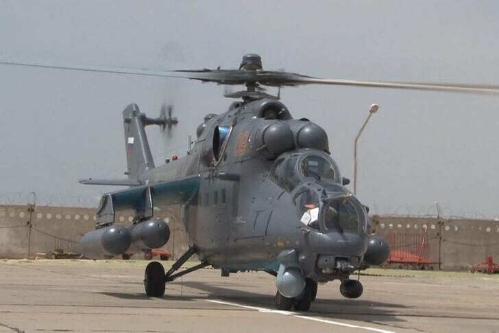 ВВС Казахстана пополнились новыми ударными вертолётами Ми-35М