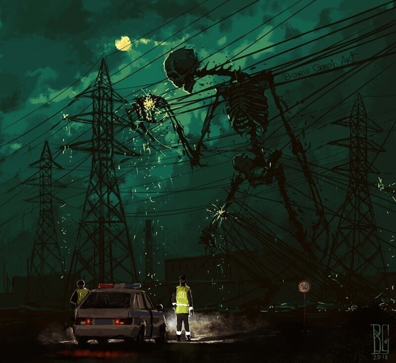 «Визуальная некромантия»: пугающий мир цифрового художника Бориса Гроха