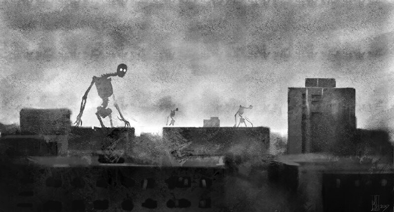 «Визуальная некромантия»: пугающий мир цифрового художника Бориса Гроха