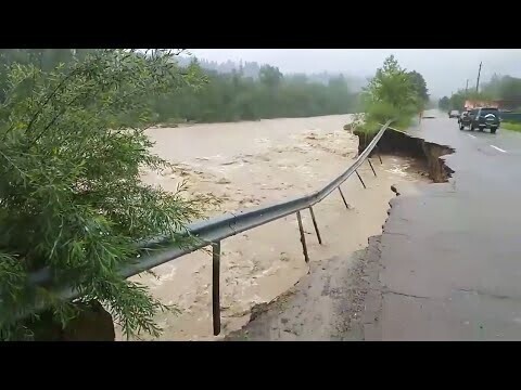 Наводнение в Западной Украине 