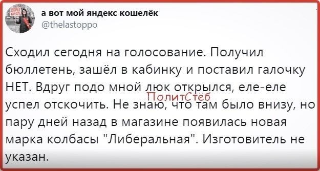 Политические комментарии из инета
