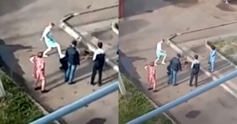 В Татарстане местные жители чуть не растерзали психа, напавшего на семилетнюю девочку