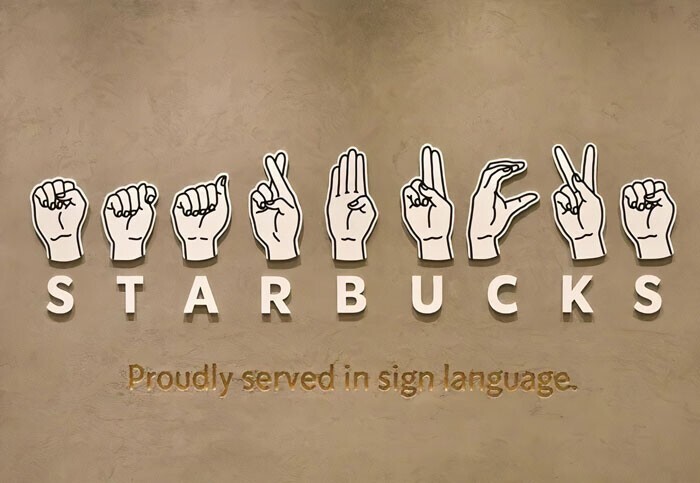 Starbucks открывает кафе для глухих