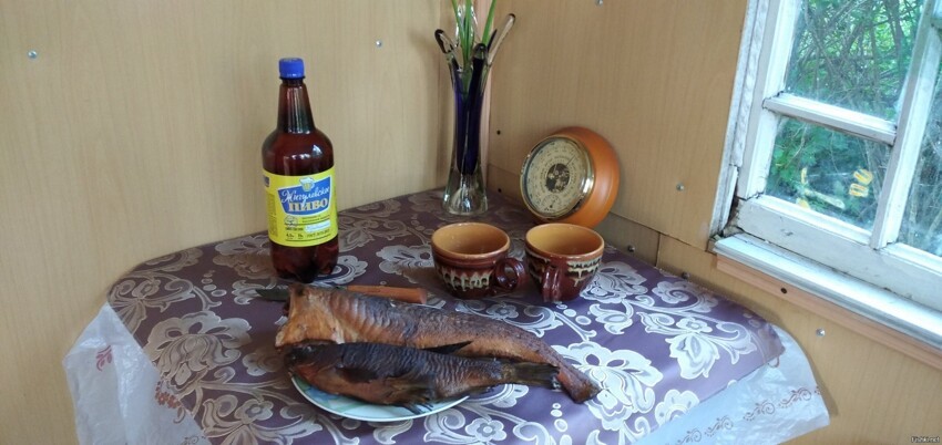 Рыбка из коптилки