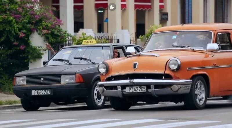 Живая автоистория на дорогах Кубы