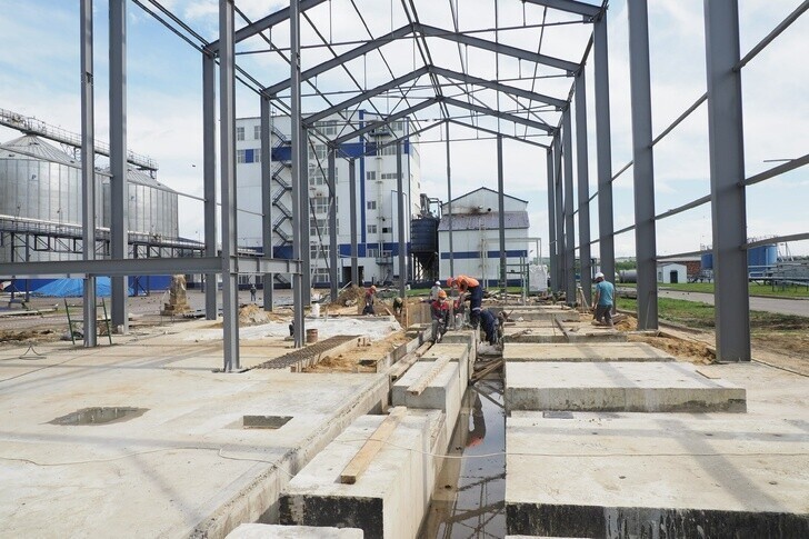 В Мордовии идет строительство нового цеха по переработке масличных культур