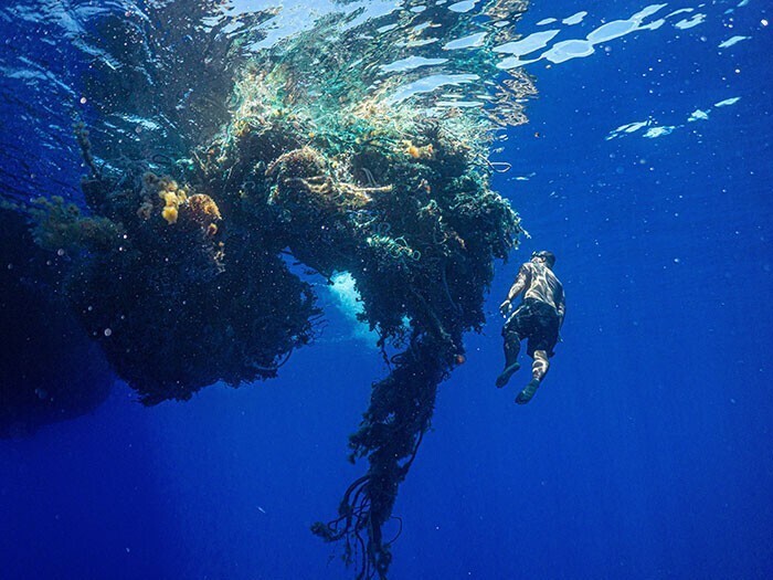 В настоящее время в океане находится почти 5,5 триллионов кусочков пластикового мусора