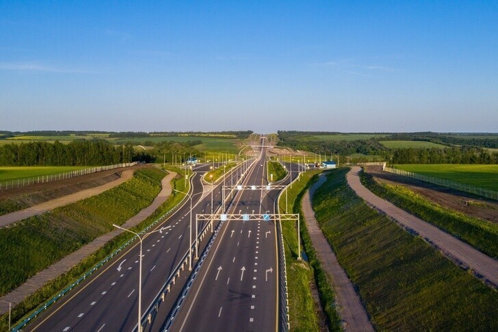 Сегодня в Воронежской области открыто движение по новому участку трассы М-4 «Дон»
