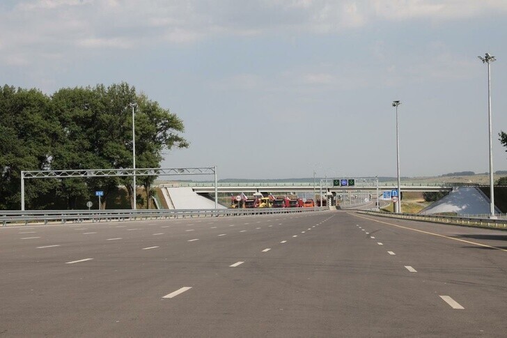 Сегодня в Воронежской области открыто движение по новому участку трассы М-4 «Дон»