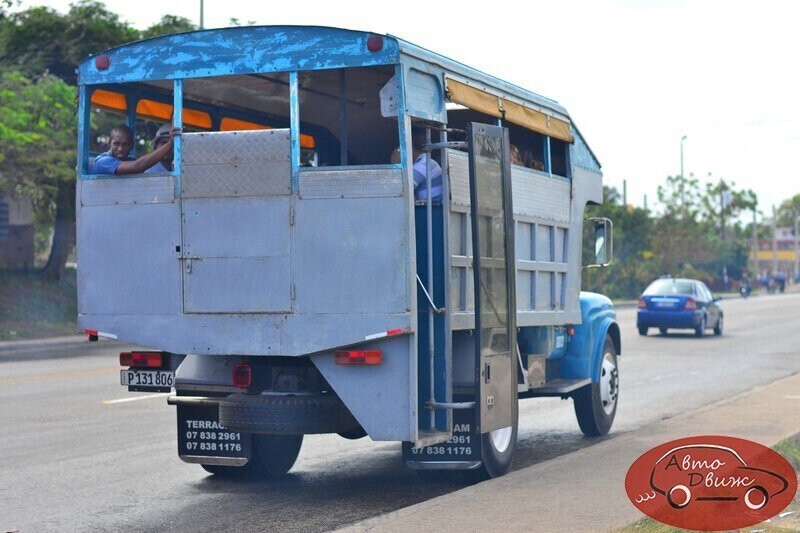 Удивительные автобусы Кубы