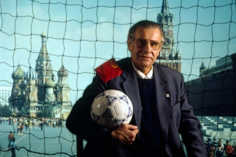 Легенда советского футбола Лев Яшин, 1989 год