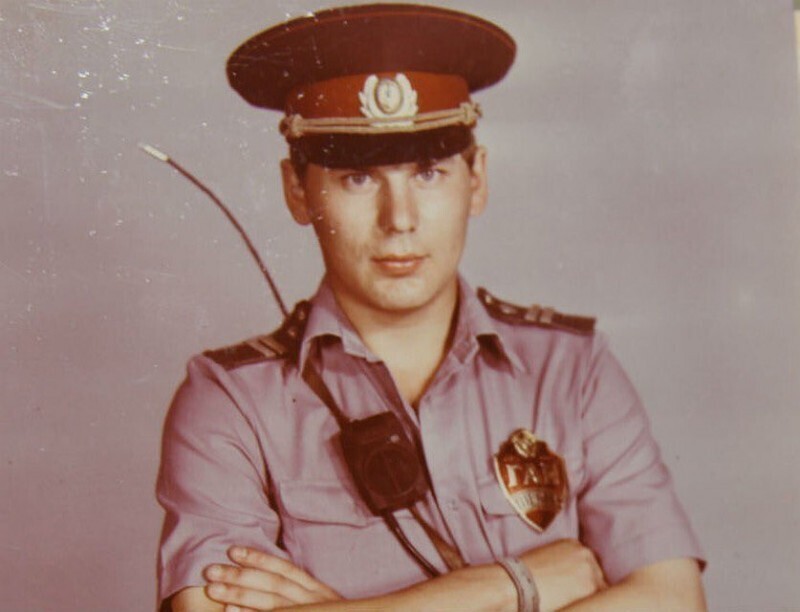 Младший сержант ГАИ Юрий Клинских, 1980–е, СССР