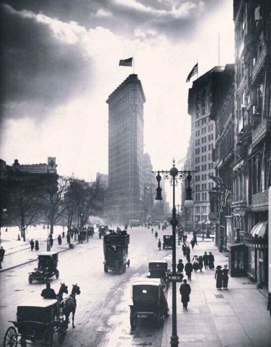 Манхэттен, Нью-Йорк, 1918 год