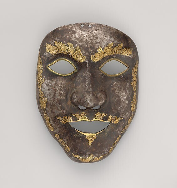 5. Боевая маска, Тибет, XIV-XVI вв