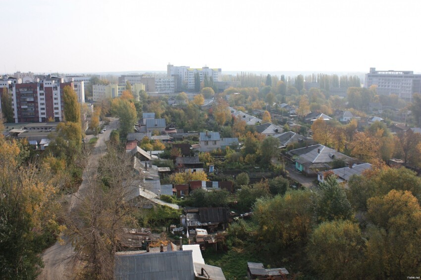 Городской пейзаж: Липецк (9 октября 2011 года)