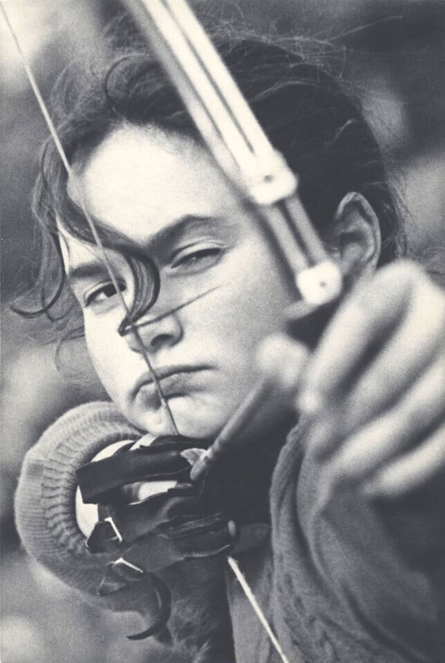 "Девушка-лучник", 1956 год Фото: Лев Бородулин
