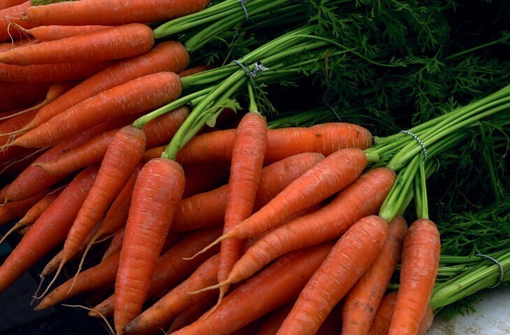 7. Морковь