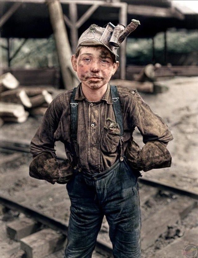11-летний шахтер, 1908 год