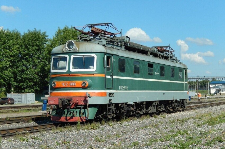 Старые добрые чешские электровозы ЧС2