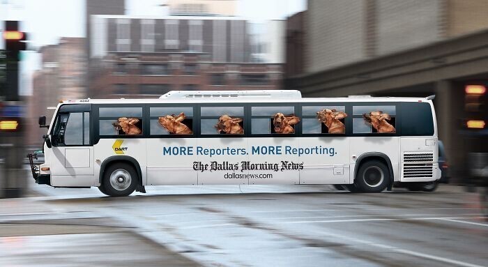Газета Dallas Morning News: "Больше репортеров, больше новостей"
