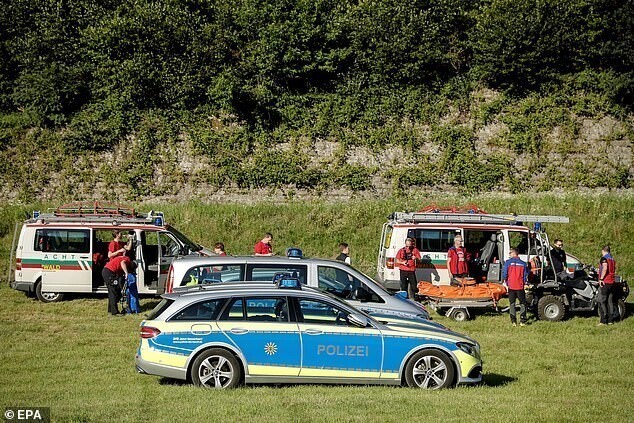 Немецкая полиция охотится за местным Рембо