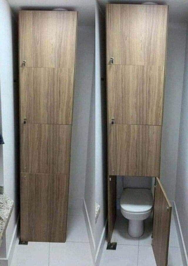 Туалеты для клаустрофобов