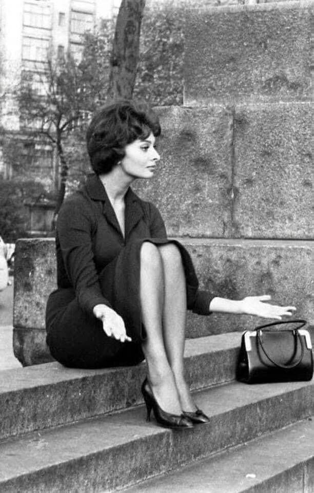 Софи Лорен в объективе Терри Финчера, 1958