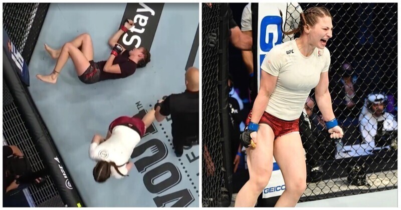 "Я слышала, как ломается рука моей соперницы": российская спортсменка одержала первую победу в UFC