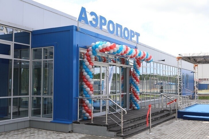В аэропорту Череповца построили новый терминал