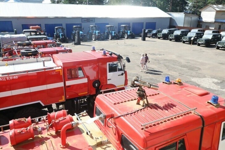 В Нижегородской области открыта 4-я лесопожарная станция максимального оснащения