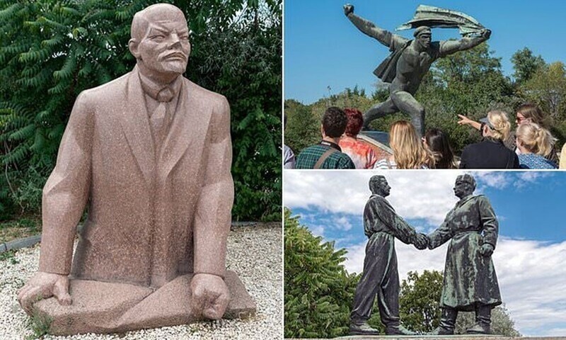 Памятники социалистической эпохи из парка-музея "Мементо"