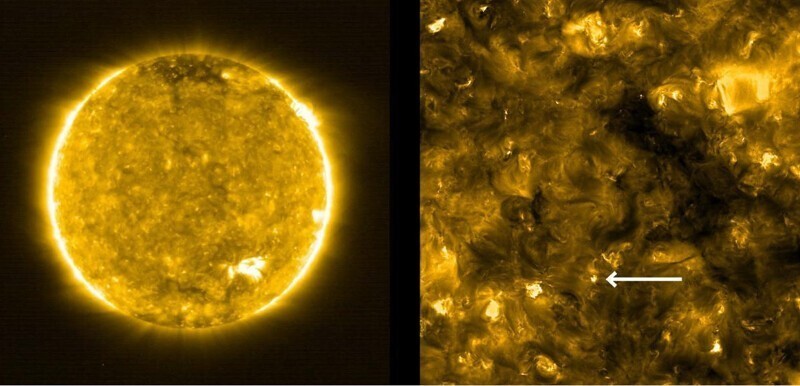 Впервые в истории науки получены снимки солнца с максимально близкого расстояния