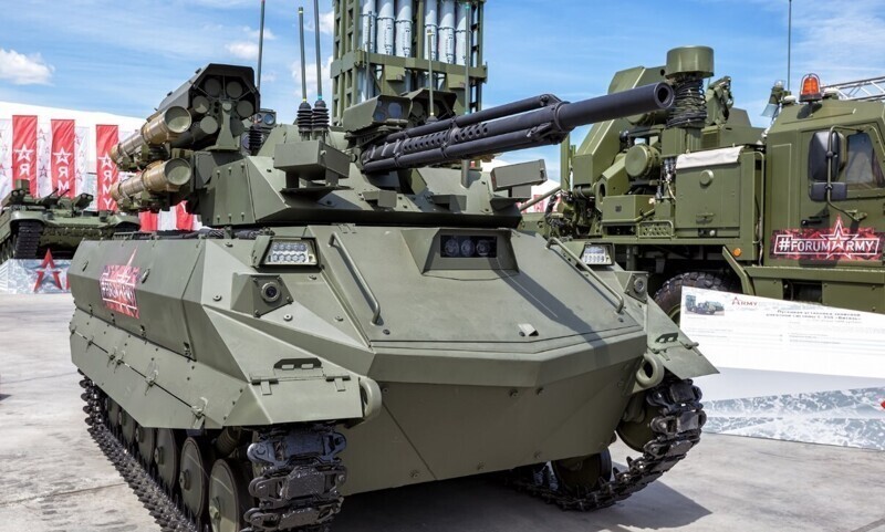 Роботизированные комплексы «Уран» отвоевывают позиции в Армии России