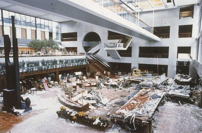 Обрушение подвесных галерей в отеле Hyatt Regency. Канзас-Сити 17 июля 1981 года